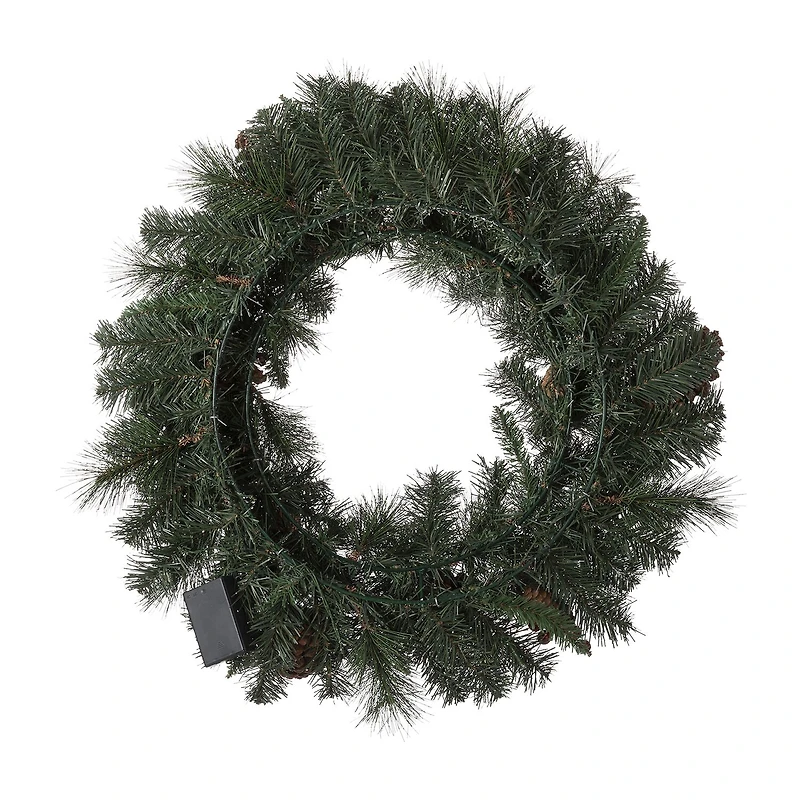Glitzhome Pre-Lit Wreath