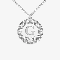 Unisex Adult 24K Gold Over Silver 18 Inch Pendant Necklace