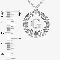 Unisex Adult 24K Gold Over Silver 18 Inch Pendant Necklace
