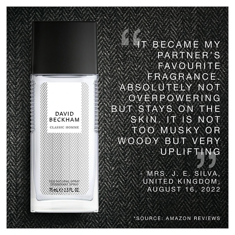 David Beckham Classic Homme Deodorant Spray