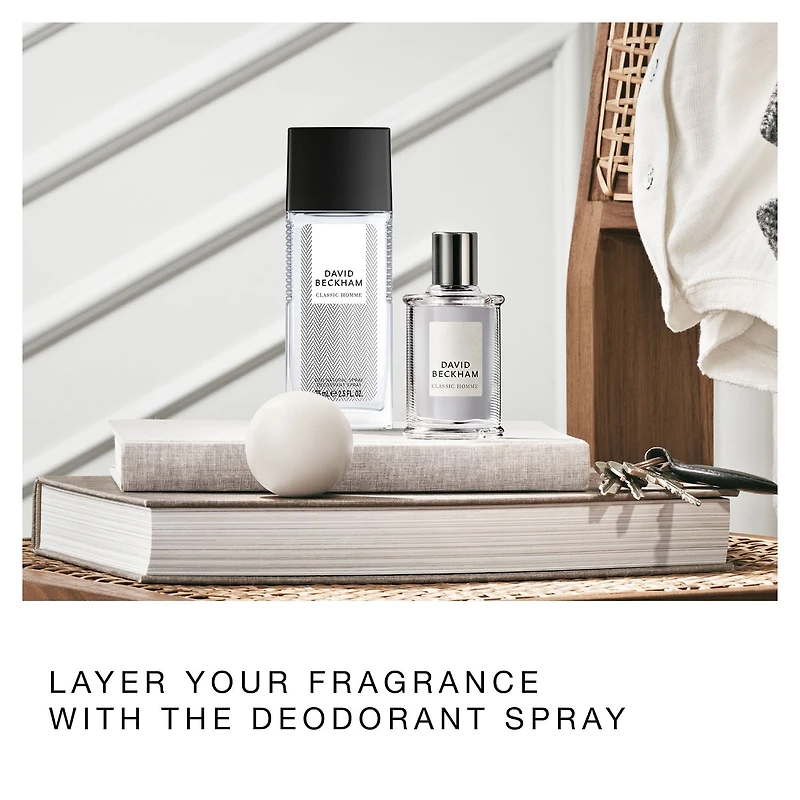 David Beckham Classic Homme Deodorant Spray