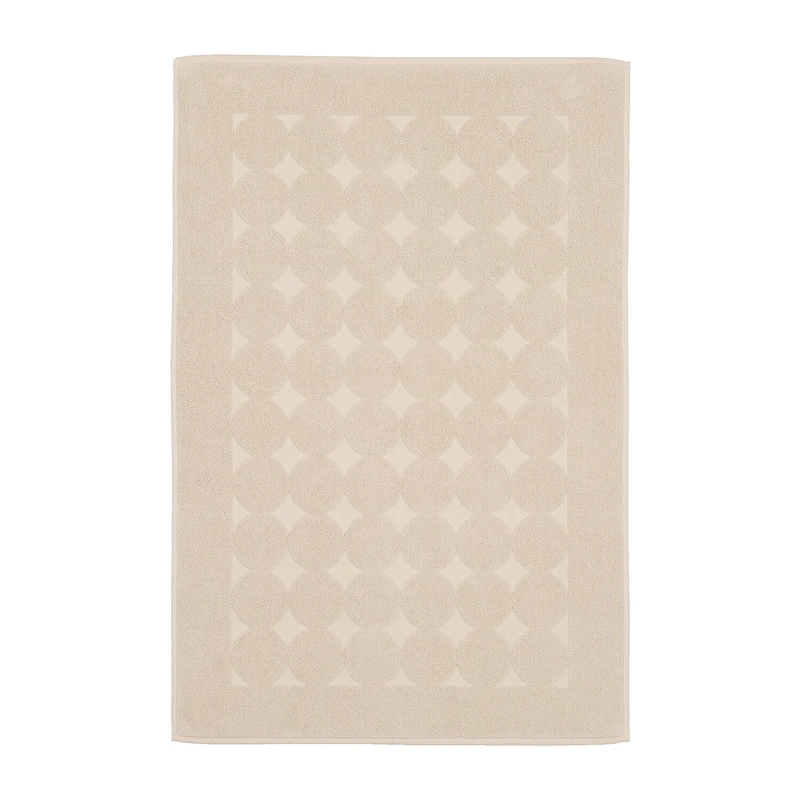 Linum Home Textiles Sinemis Circle Design Quick Dry Bath Rug