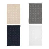 Linum Home Textiles Sinemis Circle Design Quick Dry Bath Rug
