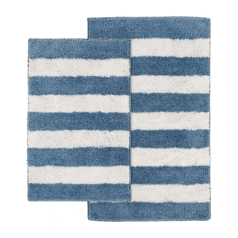 Garland Rug Beach Stripe 2-pc. Bath Set