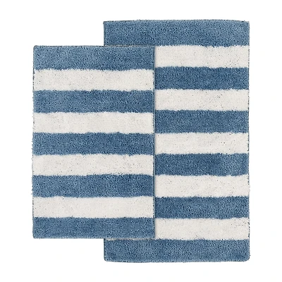 Garland Rug Beach Stripe 2-pc. Bath Set