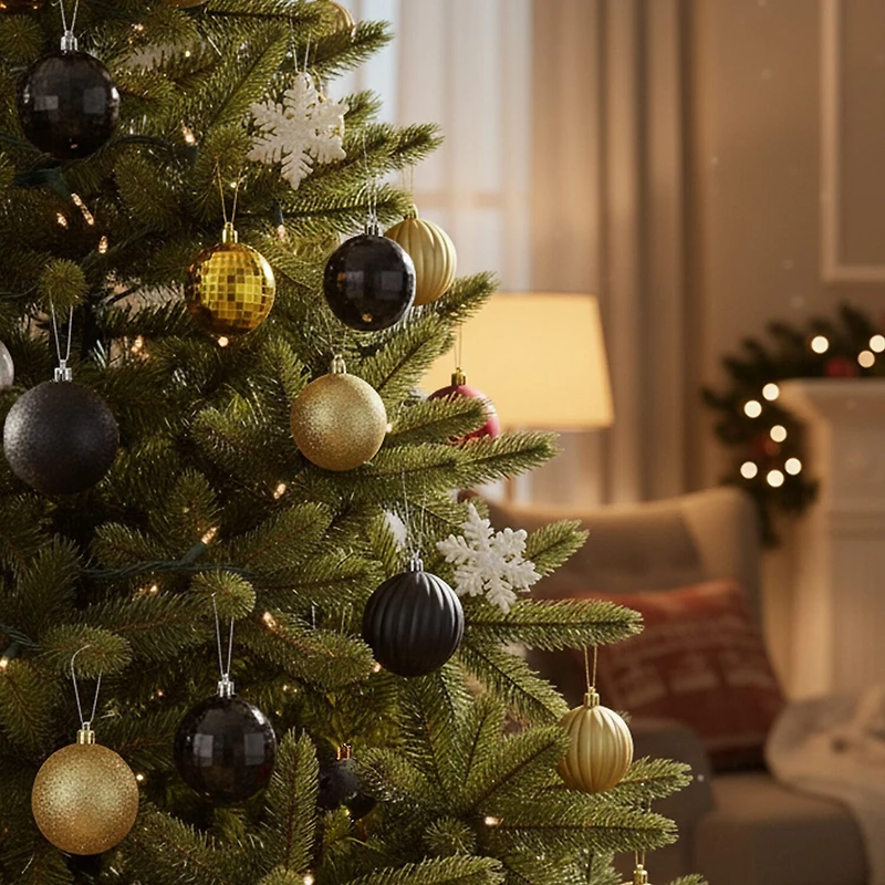 Northlight 3-Finish Ball 100-pc. Christmas Ornament