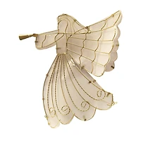 Led Shimmer Angel Christmas Tree Topper