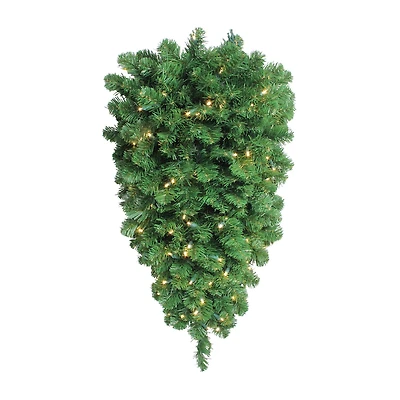 Northlight Pre-Lit Pine Column Pre-Lit Swag