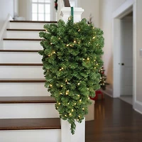 Northlight Pre-Lit Pine  Column Pre-Lit Swag
