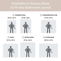 Madison Park Arbor Waffle Shower Curtain