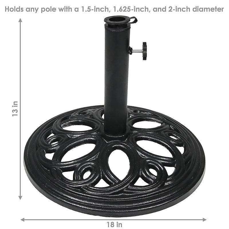 Sunnydaze Collection Patio Umbrella Base