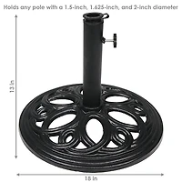 Sunnydaze Collection Patio Umbrella Base