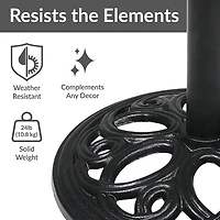 Sunnydaze Collection Patio Umbrella Base