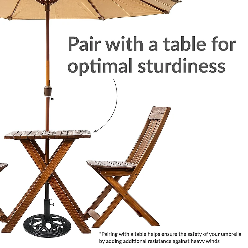 Sunnydaze Collection Patio Umbrella Base
