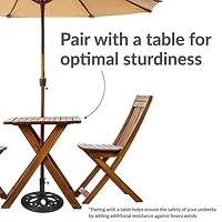 Sunnydaze Collection Patio Umbrella Base