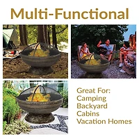Sunnydaze Collection Portable Weather Resistant Fire Pit