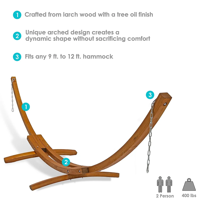 Sunnydaze Patio Collection Hammock Stand