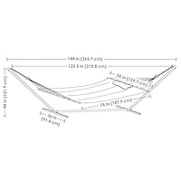 Sunnydaze Patio Collection Hammock