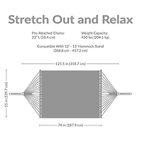 Sunnydaze Patio Furniture Hammock