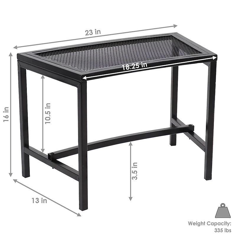 Sunnydaze 4 Pack Bench