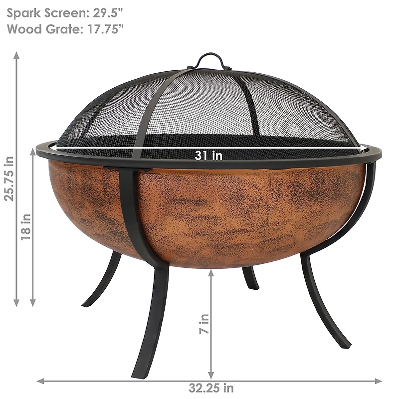 Weather Resistant Fire Pit