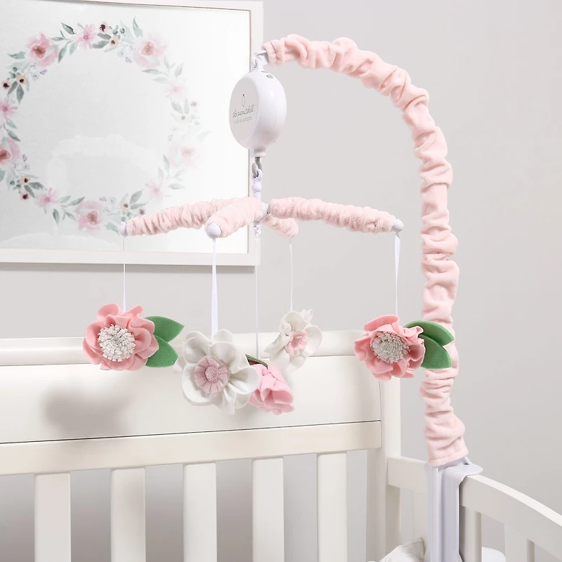 The Peanutshell Flowers Baby Mobile
