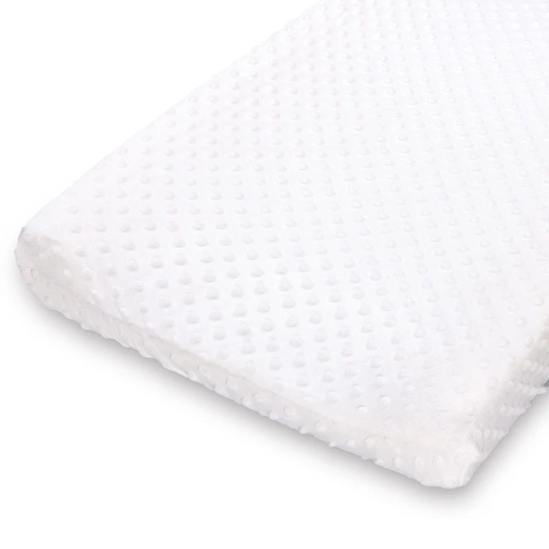 The Peanutshell Grey/White Minky Dot 2-pc. Changing Pad Cover