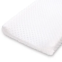 The Peanutshell Grey/White Minky Dot 2-pc. Changing Pad Cover