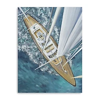 Lumaprints Sailing Around The World Giclee Canvas Art