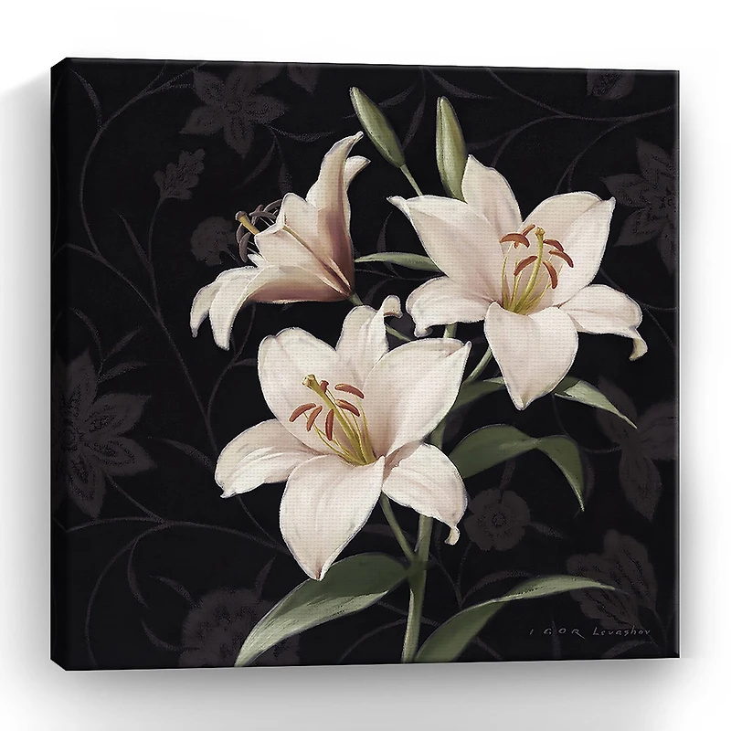 Lumaprints Lily Elegante Giclee Canvas Art