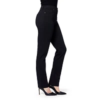 Gloria Vanderbilt Amanda Womens High Rise Stretch Fabric Tapered Leg Jean