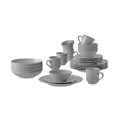 Home Expressions Caroline 30-pc. Stoneware Dinnerware Set