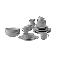 Home Expressions Caroline 30-pc. Stoneware Dinnerware Set