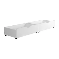 Austin Mission Twin over Full Bunk Bed with Dual Underbed Drawers