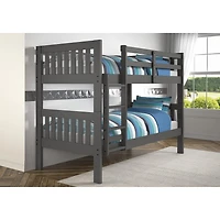Austin Mission Twin over Twin Bunk Bed