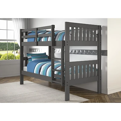 Austin Mission Twin over Twin Bunk Bed