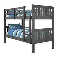 Austin Mission Twin over Twin Bunk Bed