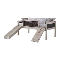 Art & Play Twin Junior Low Loft Bed
