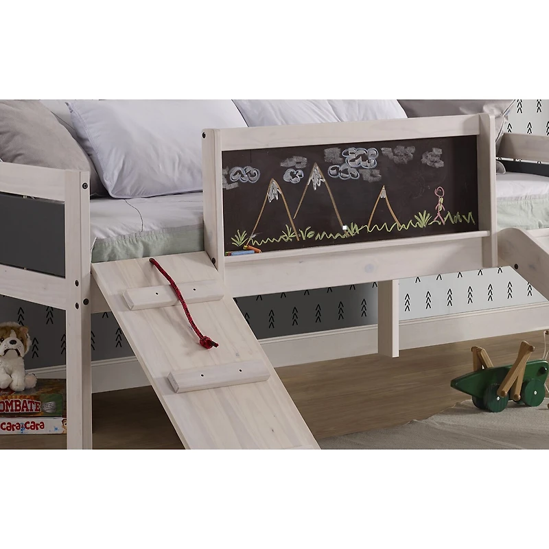 Art & Play Twin Junior Low Loft Bed