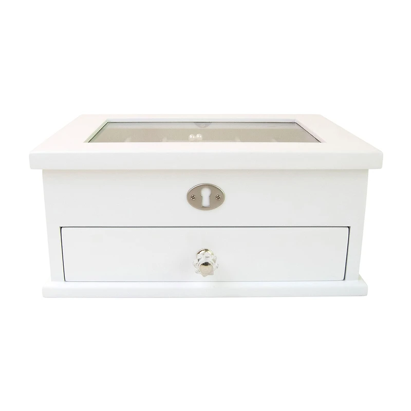 Mele And Co Mini Lili White Jewelry Box