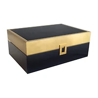 Mele And Co London  Black Jewelry Box