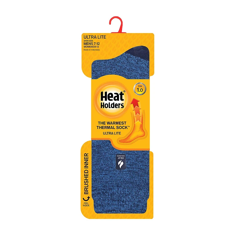 Heat Holders Ultra Lite Robin Mens 1 Pair Crew Socks