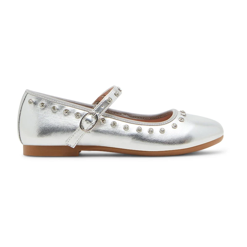 Madden Girl Ruth Little & Big Kid Girls Round Closed Toe Ballet Flats