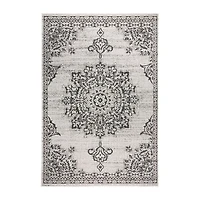 Nicole Miller Country Azalea Medallion UV Protection Washable Indoor Rectangular Area Rug