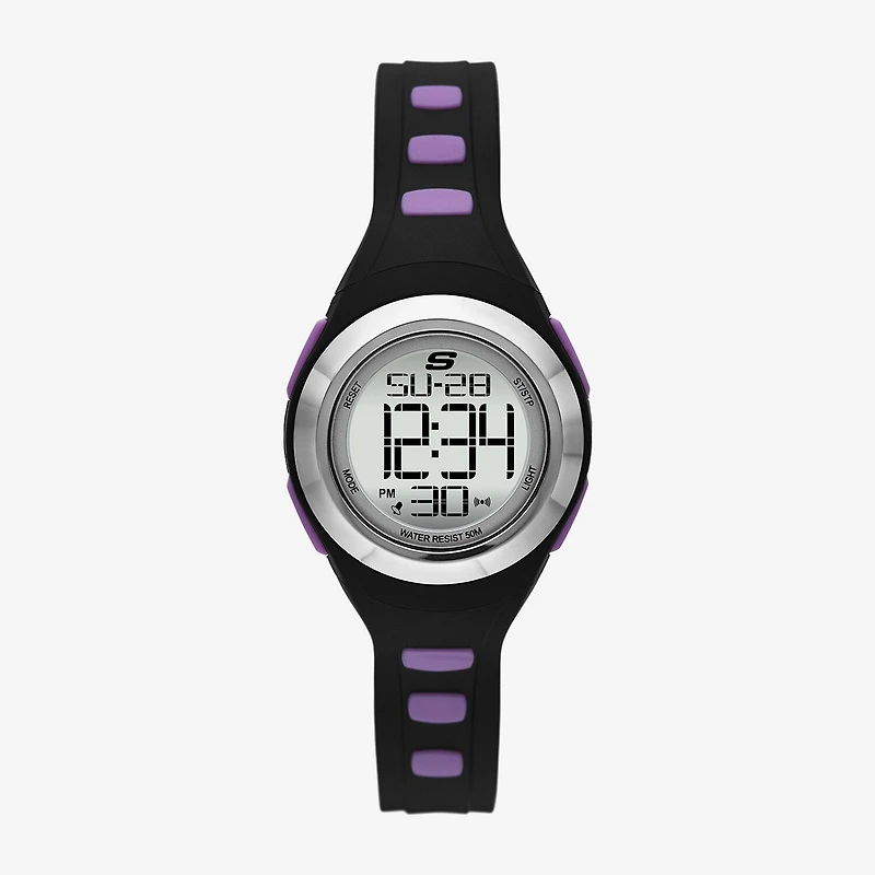 Skechers Womens Black Strap Watch Sr2144