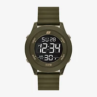 Skechers Mens Green Strap Watch Sr5223
