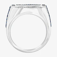 Effy Final Call Limited Quantities! Mens Genuine Blue Sterling Silver Round Fashion Ring
