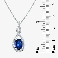 Gemstone Sterling Silver 2-pc. Oval Jewelry Set
