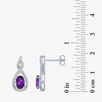 Gemstone Sterling Silver 2-pc. Oval Jewelry Set