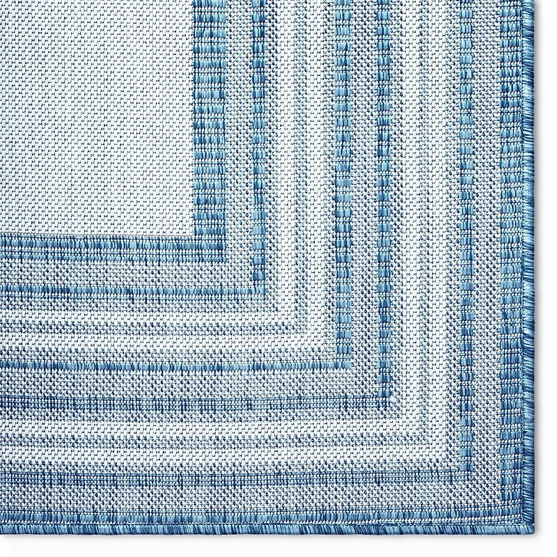 Nicole Miller Country Layla Bordered Outdoor Rectangular Area Rug